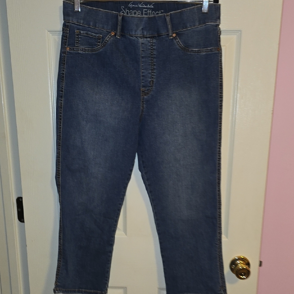 Gloria Vanderbilt Blue Capris